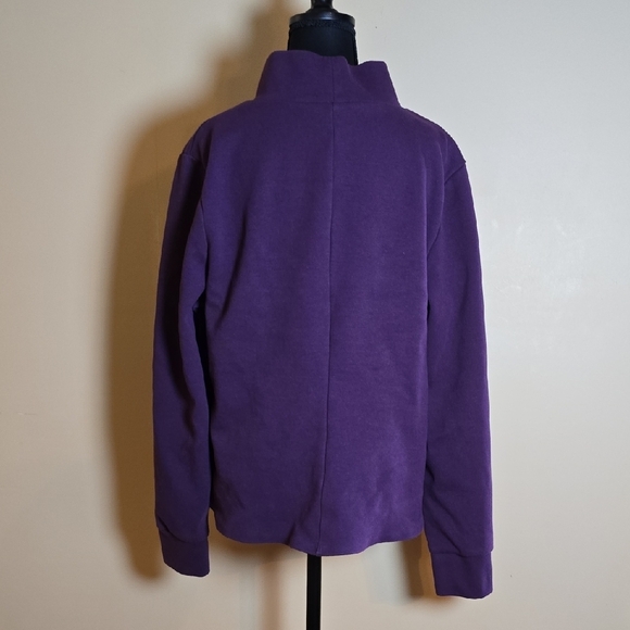 The North Face Purple Relaxed Long Sleeve Hoodie - Picture 4 of 6